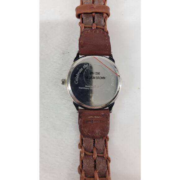 Walt Disney World Collector 2000 Watch w/Leather Band NIB Needs Battery - Picture 6 of 8